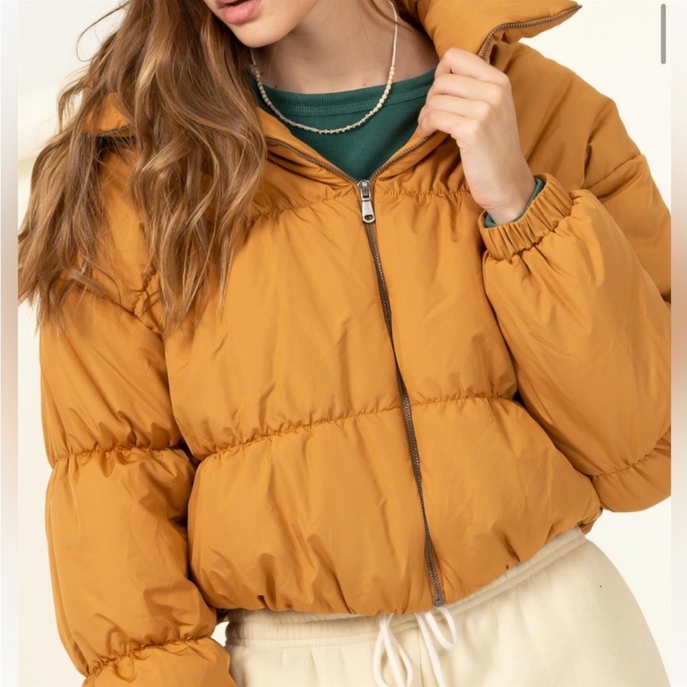 Women’s Brown Sugar Puffer Jacket NWT